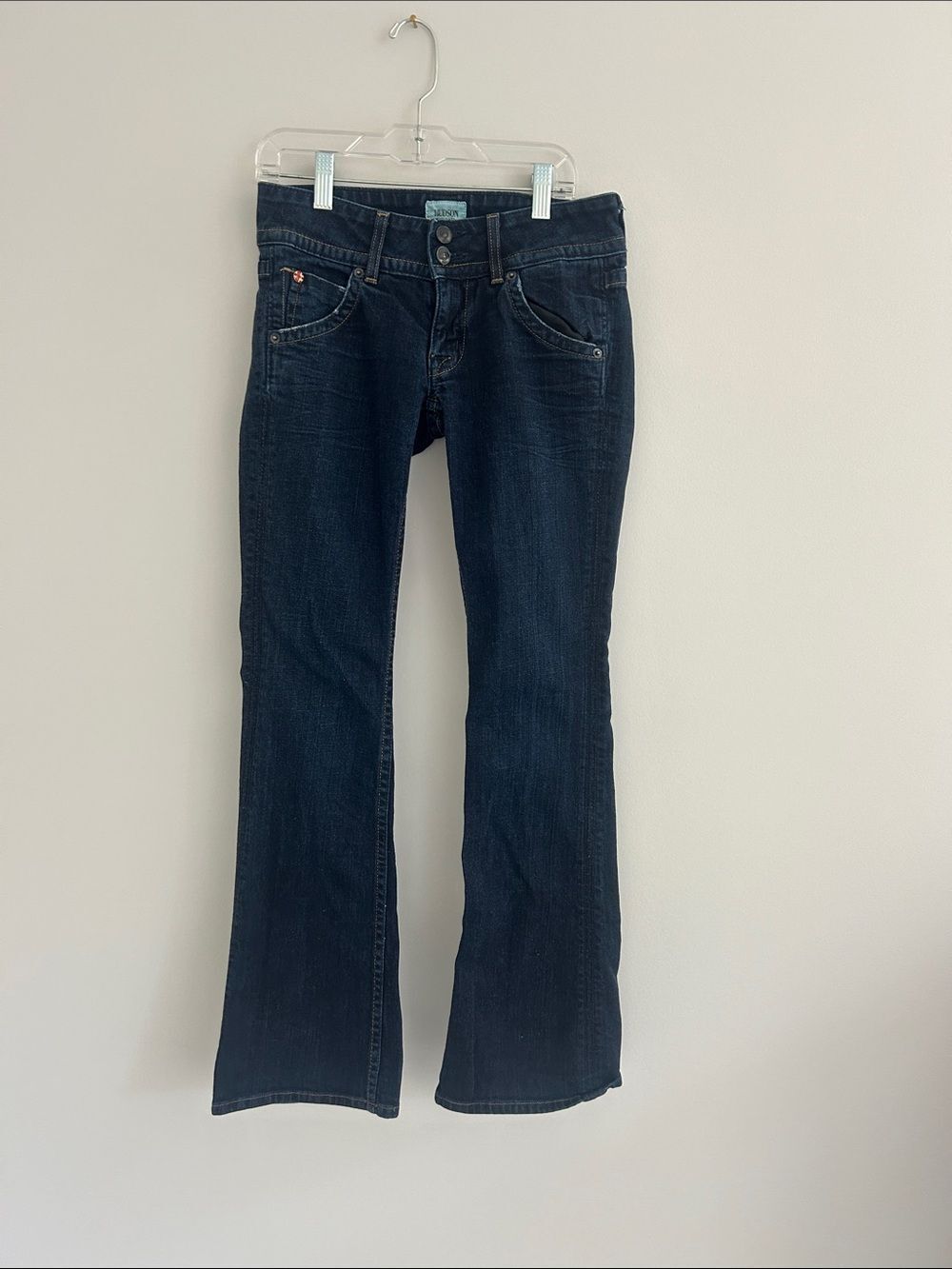 Hudson Jeans Dark Indigo Signature Petite Bootcut Size 24 Dark Wash